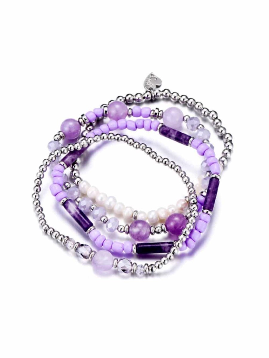 SHE Store Armband Violet Pearl Hot